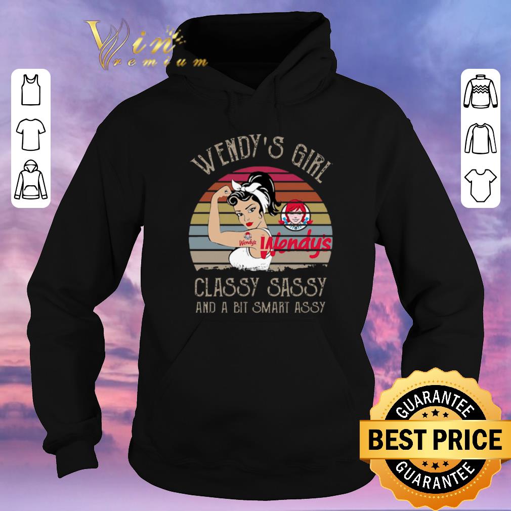 Top Vintage Wendy s Girl Classy Sassy And A Bit Smart Assy shirt 4 - Top Vintage Wendy's Girl Classy Sassy And A Bit Smart Assy shirt