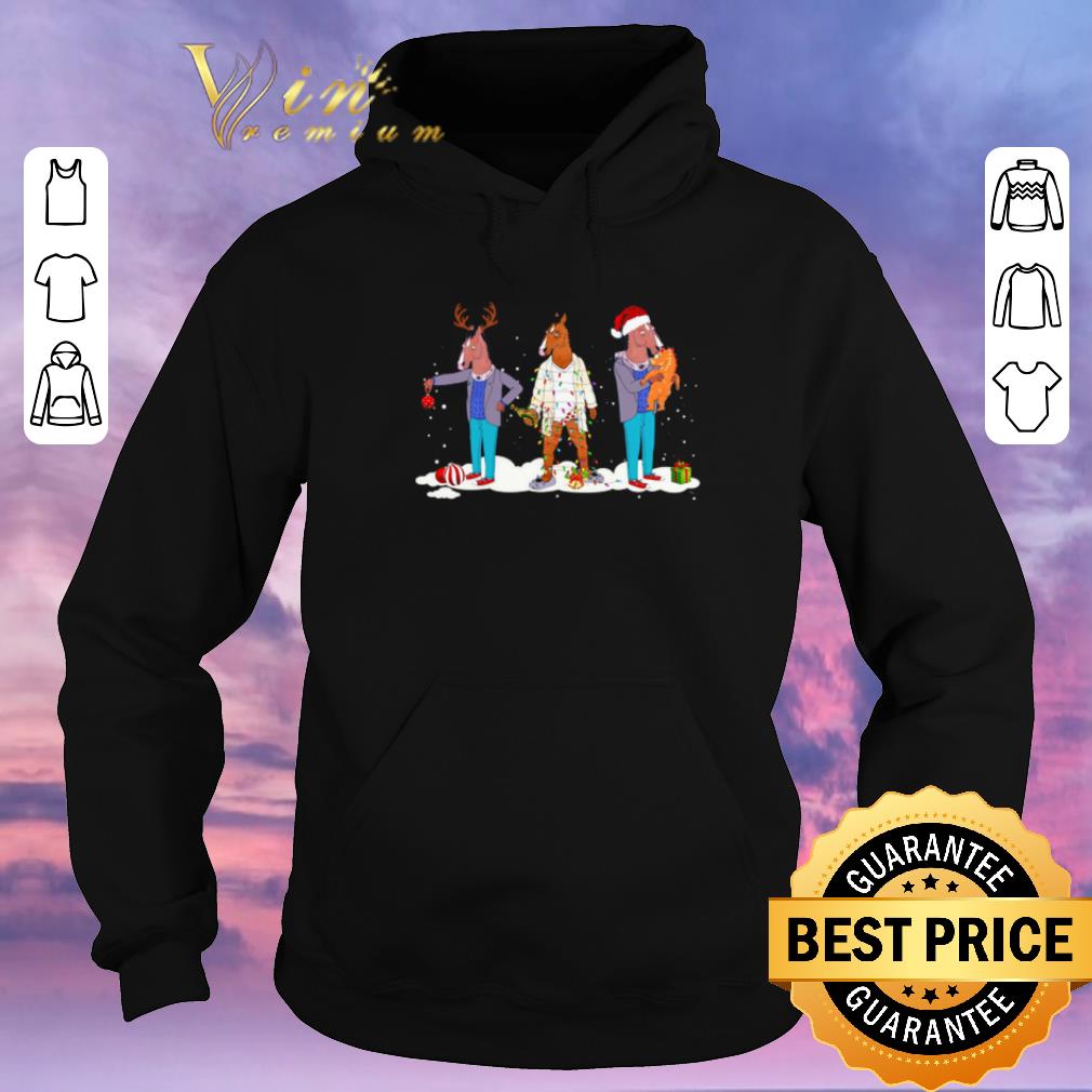 Awesome Christmas BoJack Horseman Reindeer Santa shirt 4 - Awesome Christmas BoJack Horseman Reindeer Santa shirt