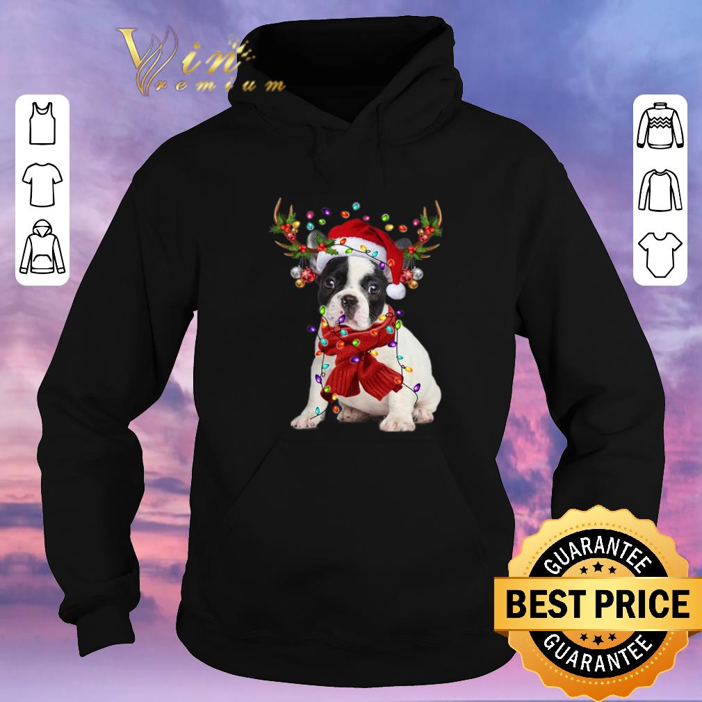 Awesome French Bulldog Reindeer Christmas shirt sweater 4 - Awesome French Bulldog Reindeer Christmas shirt sweater