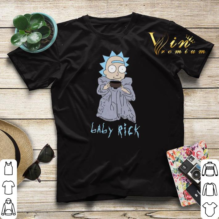 Baby Rick Sanchez Baby Yoda Star Wars Rick and Morty shirt sweater 4 - Baby Rick Sanchez Baby Yoda Star Wars Rick and Morty shirt sweater