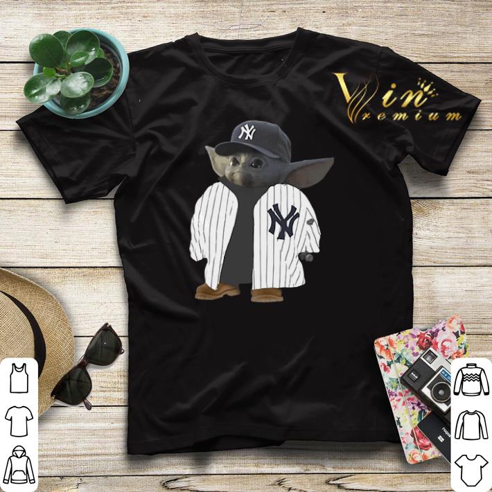 Baby Yoda New York Yankees shirt 4 1 - Baby Yoda New York Yankees shirt