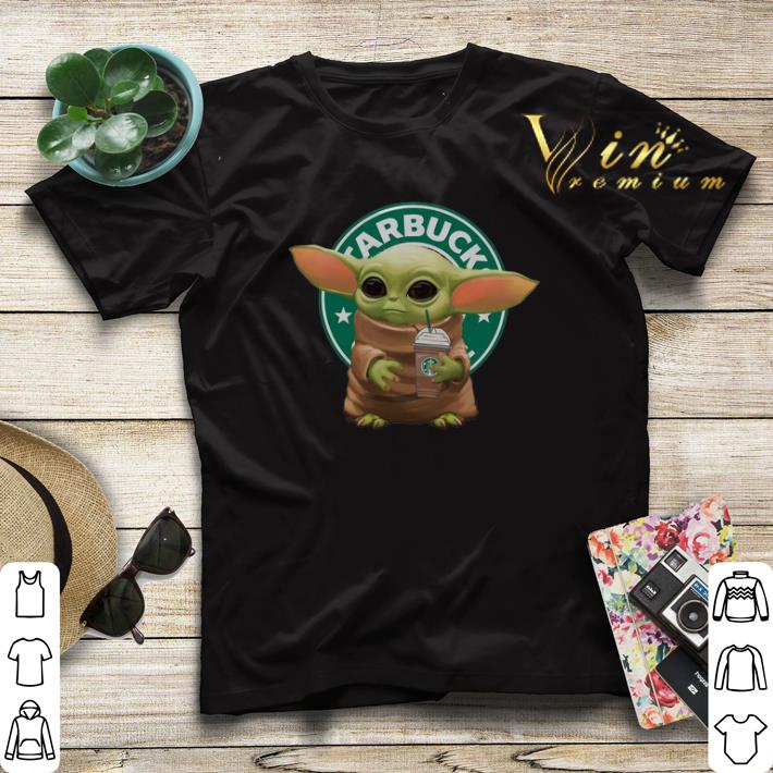 Baby Yoda hold Starbucks Logo shirt sweater 4 1 - Baby Yoda hold Starbucks Logo shirt sweater