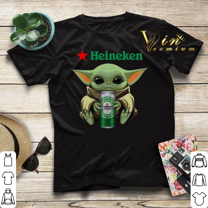 Baby Yoda hug Heineken Star Wars Mandalorian shirt sweater 4 - Baby Yoda hug Heineken Star Wars Mandalorian shirt sweater
