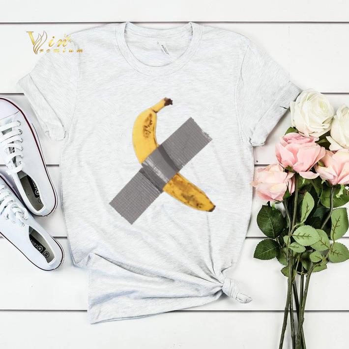 Banana Duct taped when conceptual art goes apeshit shirt sweater 4 - Banana Duct-taped when conceptual art goes apeshit shirt sweater