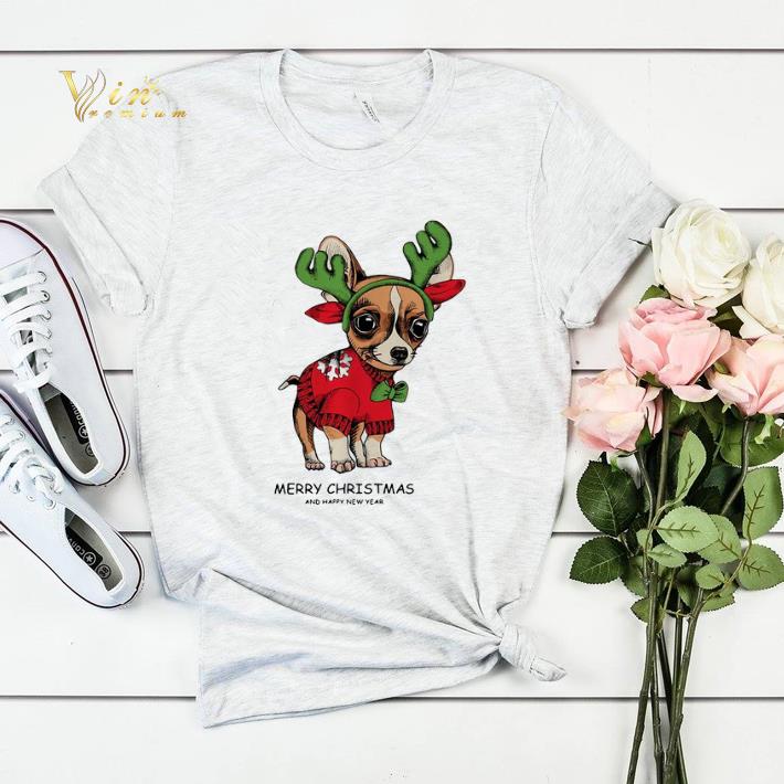 Chihuahua Merry Christmas and Happy New Year shirt sweater Chihuahua Merry Christmas and Happy New Year shirt sweater 4 - Chihuahua Merry Christmas and Happy New Year shirt sweater