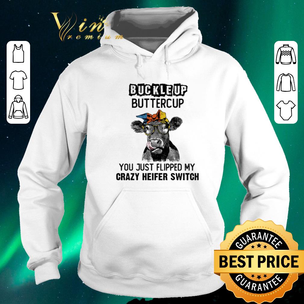 Funny Cow buckle up buttercup you just flipped my crazy Heifer switch shirt sweater Funny Cow buckle up buttercup you just flipped my crazy Heifer switch shirt sweater 4 - Funny Cow buckle up buttercup you just flipped my crazy Heifer switch shirt sweater