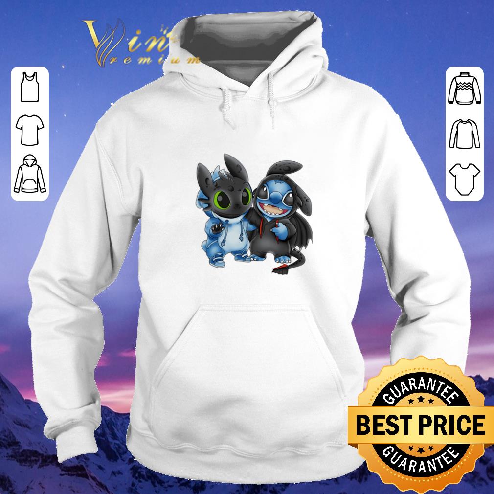 Funny Disney Baby Toothless and Baby Stitch shirt sweater Funny Disney Baby Toothless and Baby Stitch shirt sweater 4 - Funny Disney Baby Toothless and Baby Stitch shirt sweater