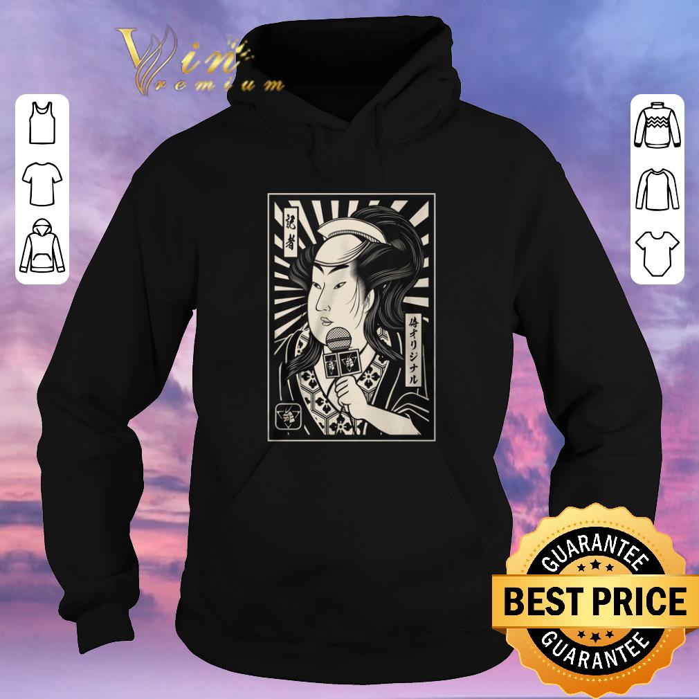 Funny Samurai Reporter Onna Bugeisha shirt sweater 4 - Funny Samurai Reporter Onna Bugeisha shirt sweater