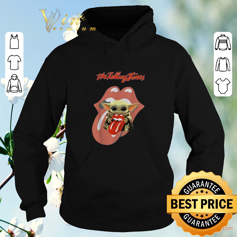 Funny Star Wars Baby Yoda hug The Rolling Stones Logo shirt sweater Funny Star Wars Baby Yoda hug The Rolling Stones Logo shirt sweater 4 - Funny Star Wars Baby Yoda hug The Rolling Stones Logo shirt sweater
