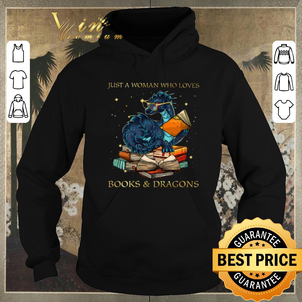 Hot Just A Woman Who Loves Books & Dragons shirt sweater Hot Just A Woman Who Loves Books Dragons shirt sweater 4 - Hot Just A Woman Who Loves Books & Dragons shirt sweater