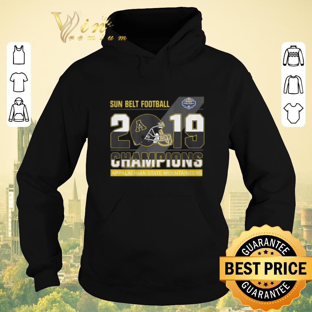 Hot Sun Belt Football 2019 Champions Appalachian State Mountaineers shirt sweater Hot Sun Belt Football 2019 Champions Appalachian State Mountaineers shirt sweater 4 - Hot Sun Belt Football 2019 Champions Appalachian State Mountaineers shirt sweater