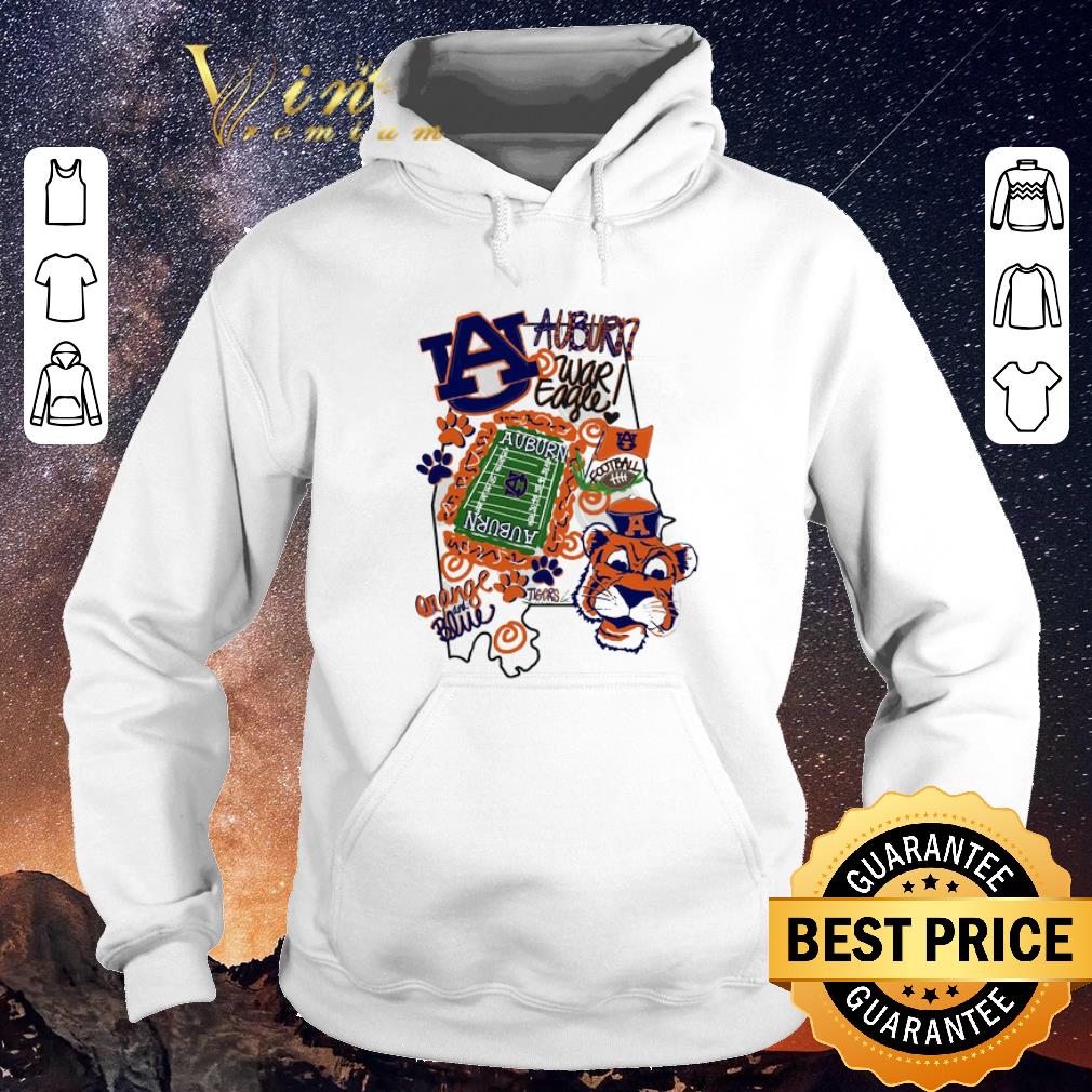 Nice Auburn Tigers War Eagle Orange and blue shirt sweater 4 - Nice Auburn Tigers War Eagle Orange and blue shirt sweater