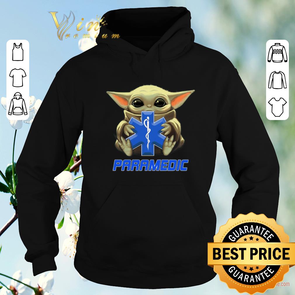 Nice Baby Yoda hug Paramedic Medical Star Wars Mandalorian shirt sweater 4 - Nice Baby Yoda hug Paramedic Medical Star Wars Mandalorian shirt sweater