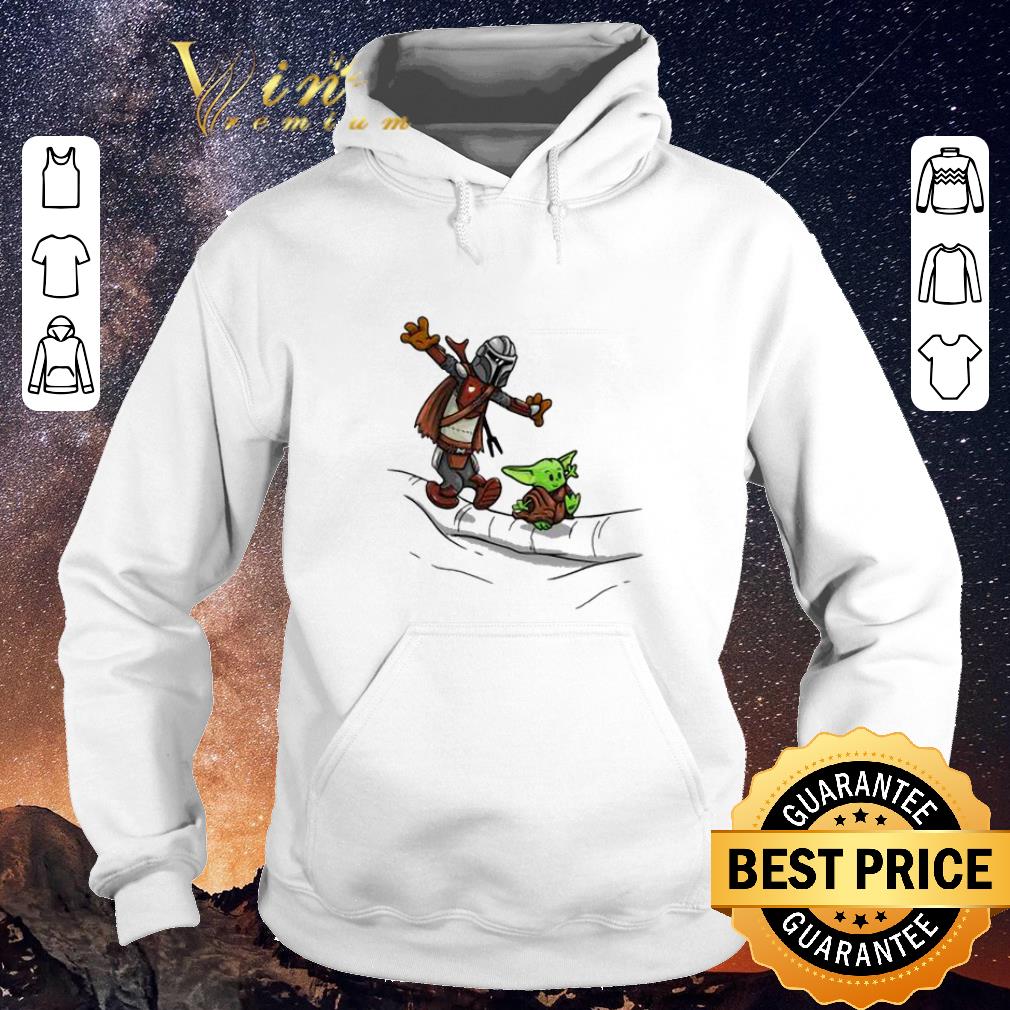 Nice Mando and Baby Yoda Mandalorian shirt sweater 4 - Nice Mando and Baby Yoda Mandalorian shirt sweater