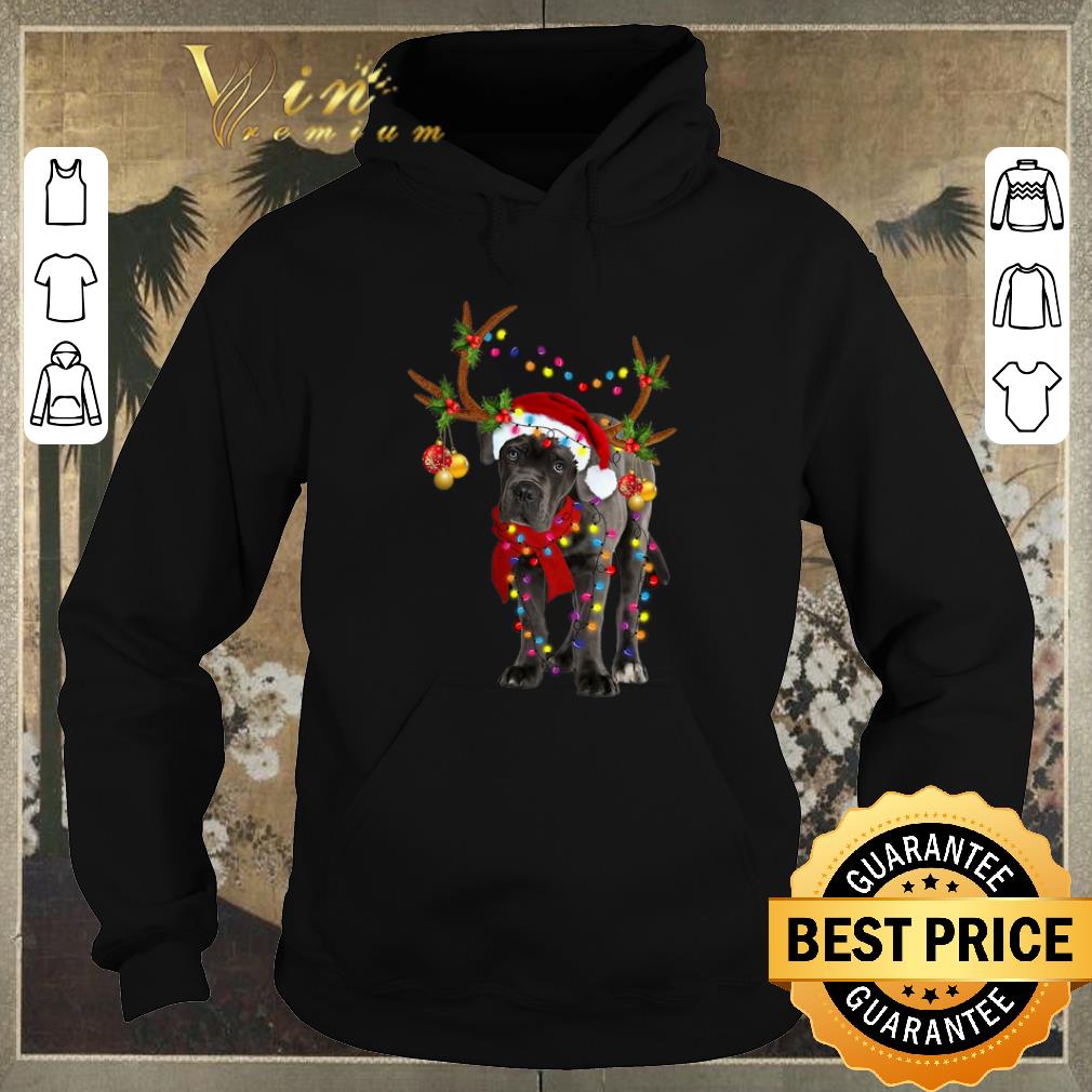 Nice Santa Cane corso gorgeous reindeer Christmas shirt sweater 4 - Nice Santa Cane corso gorgeous reindeer Christmas shirt sweater