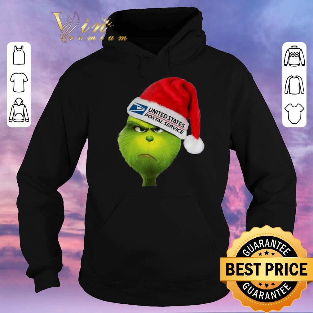 Nice Santa Grinch United States Postal Service shirt sweater 4 - Nice Santa Grinch United States Postal Service shirt sweater