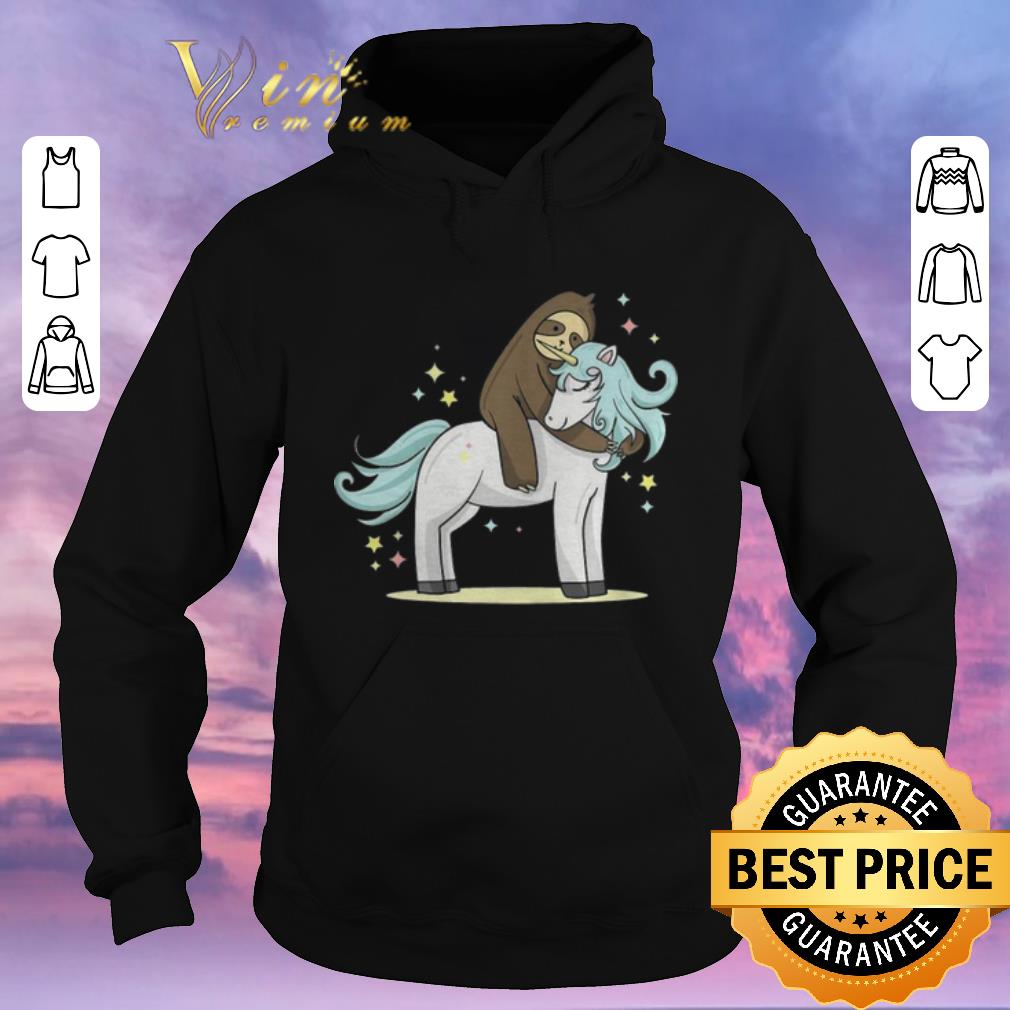 Nice Sloth riding unicorn shirt sweater 4 - Nice Sloth riding unicorn shirt sweater