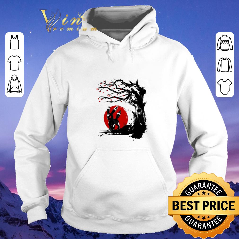 Nice Umbreon Pokemon Dark type under the sun cherry blossom shirt sweater 4 - Nice Umbreon Pokemon Dark type under the sun cherry blossom shirt sweater