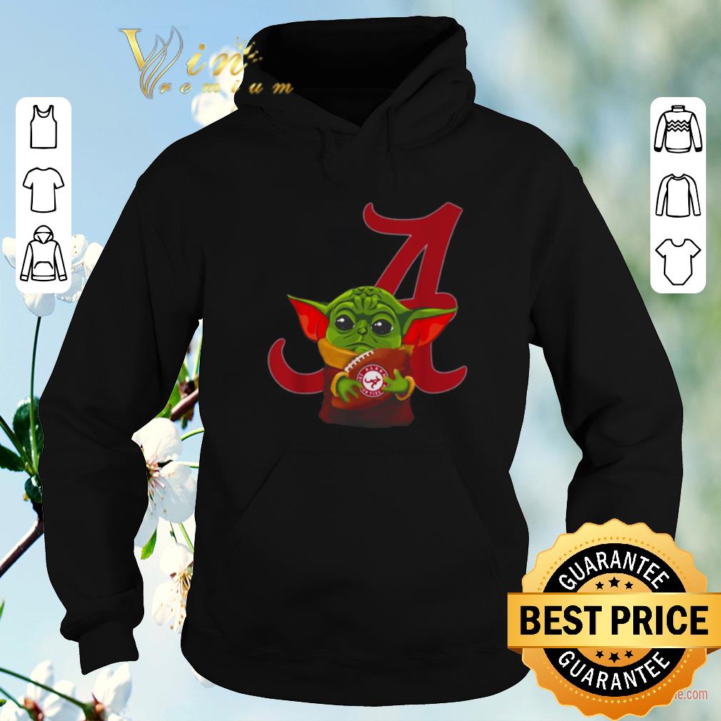 Official Star Wars Baby Yoda hug Alabama Crimson Mandalorian shirt sweater Official Star Wars Baby Yoda hug Alabama Crimson Mandalorian shirt sweater 4 - Official Star Wars Baby Yoda hug Alabama Crimson Mandalorian shirt sweater