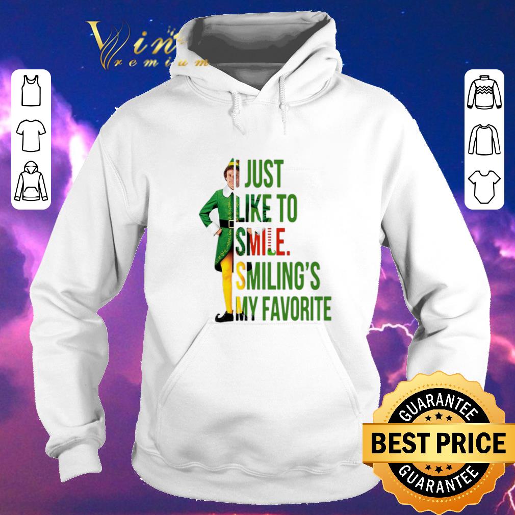 Official elf buddy hobbs i just like to smile smilings my favorite shirt sweater Official elf buddy hobbs i just like to smile smilings my favorite shirt sweater 4 - Official elf buddy hobbs i just like to smile smilings my favorite shirt sweater