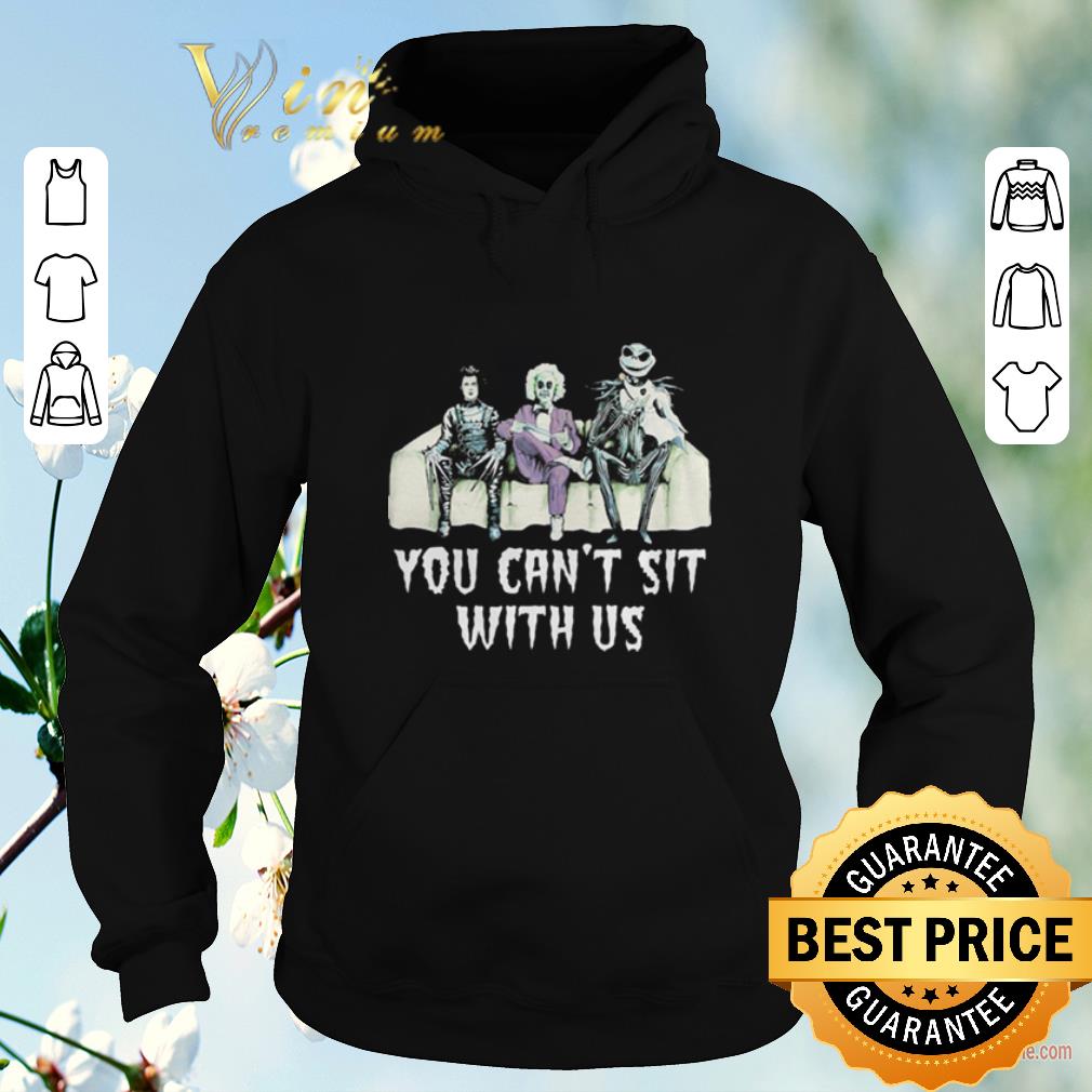 Official jack skellington characters you cant sit with us shirt sweater 4 - Official jack skellington characters you cant sit with us shirt sweater