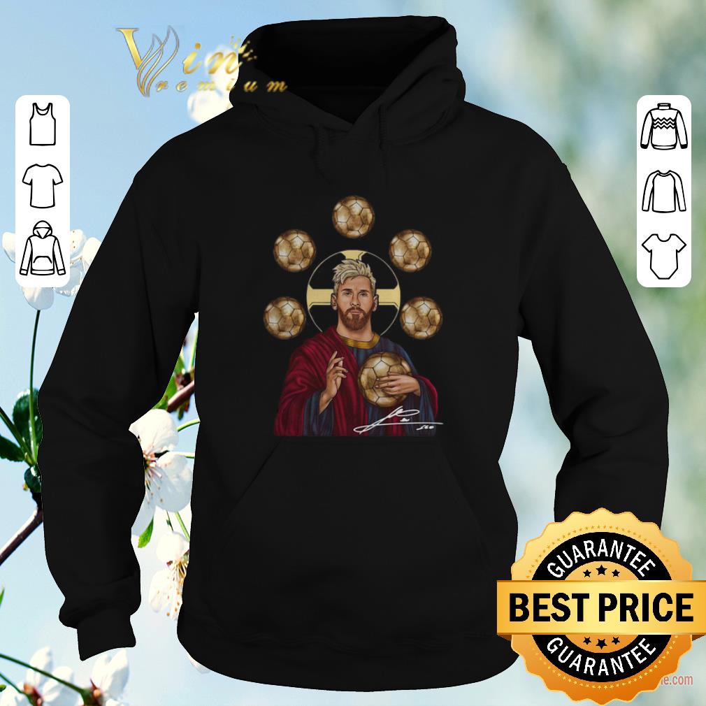 Original Signature Jesus mashup Messi Six Golden Ball shirt Original Signature Jesus mashup Messi Six Golden Ball shirt 4 - Original Signature Jesus mashup Messi Six Golden Ball shirt