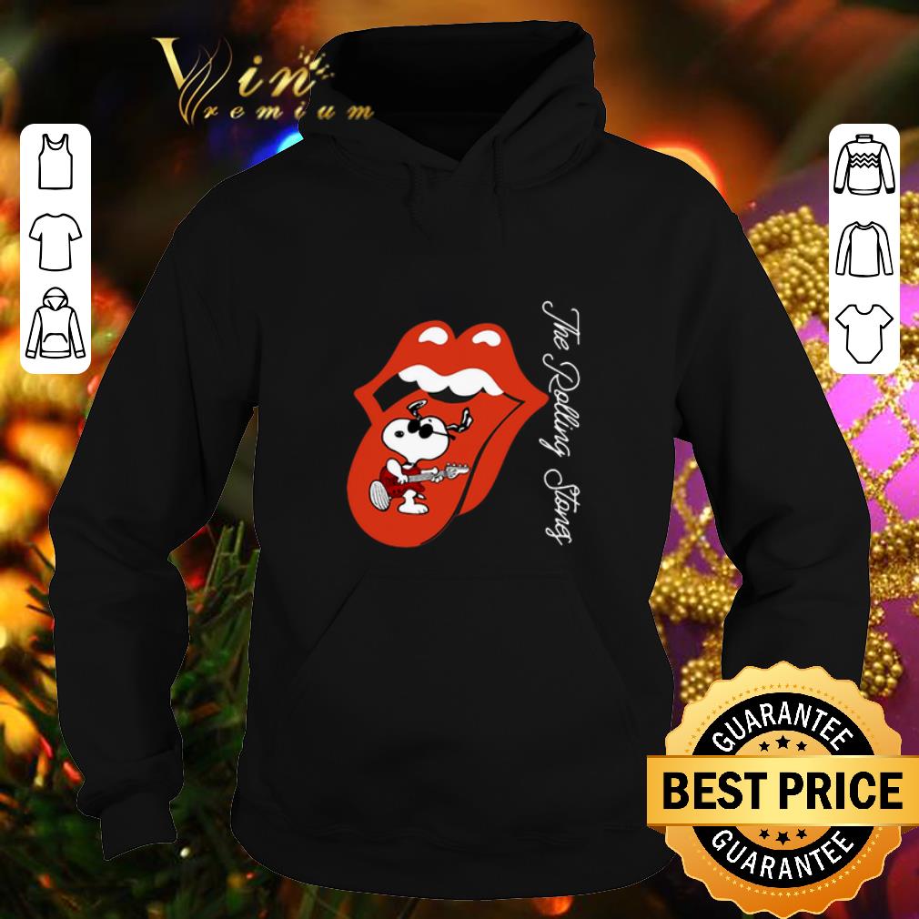 Original Snoopy The Rolling Stones Logo shirt 4 - Original Snoopy The Rolling Stones Logo shirt