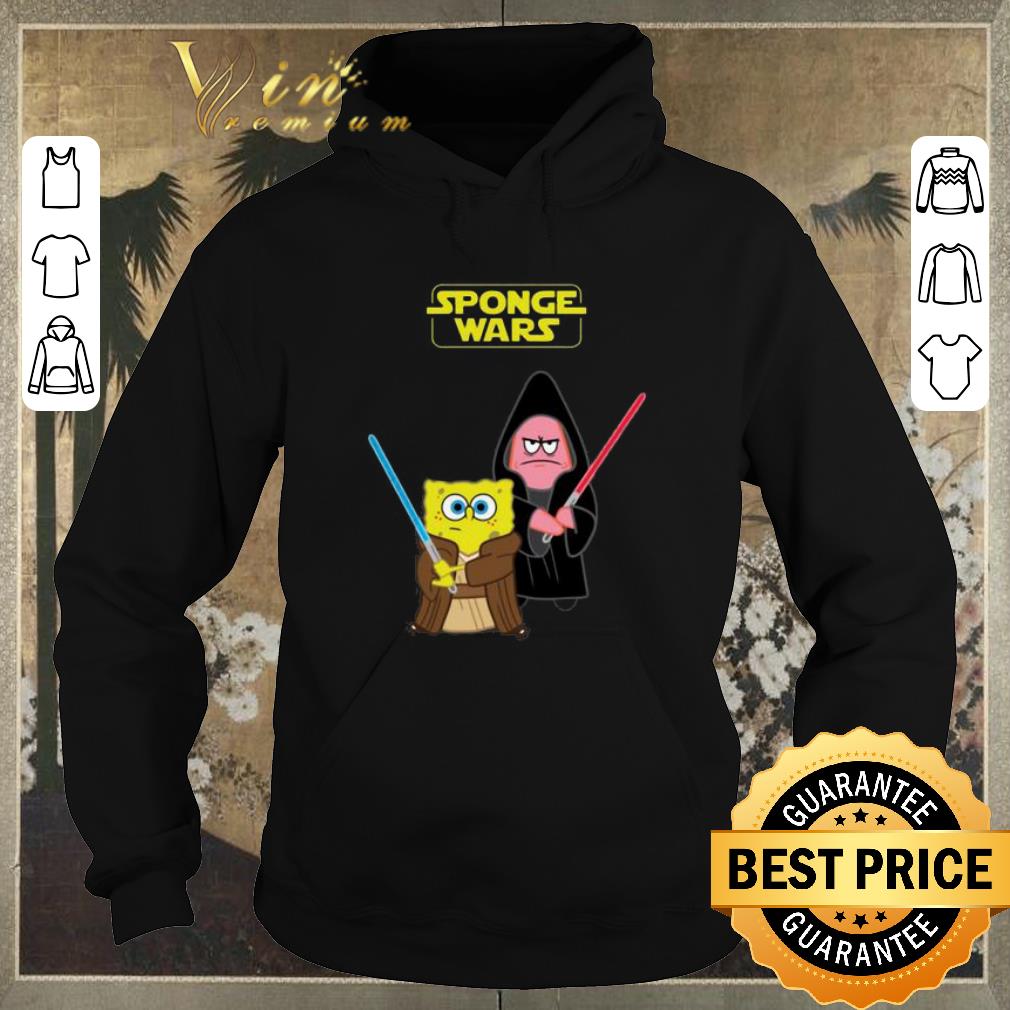 Original Sponge Wars Star Wars SpongeBob SquarePants shirt sweater Original Sponge Wars Star Wars SpongeBob SquarePants shirt sweater 4 - Original Sponge Wars Star Wars SpongeBob SquarePants shirt sweater