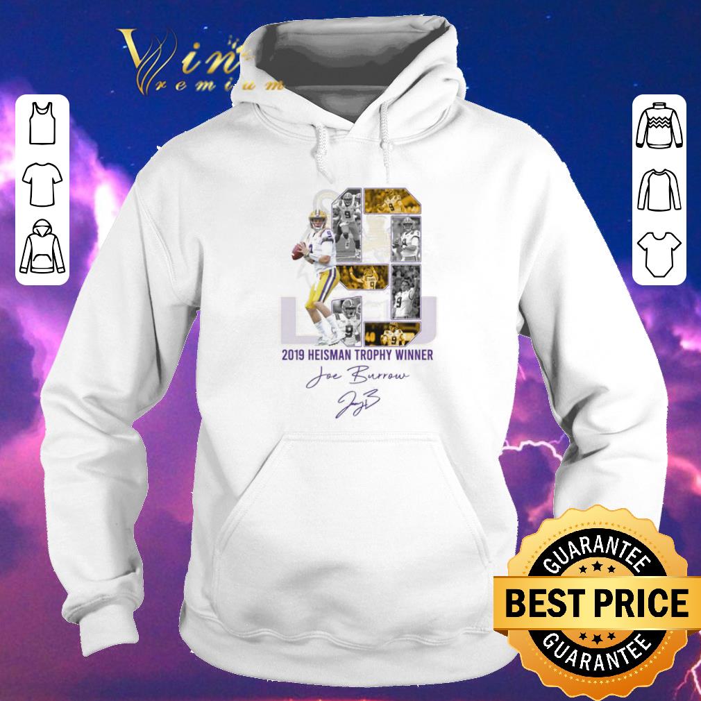 Premium 2019 Heisman Trophy Winner signature LSU Tigers shirt sweater 4 - Premium 2019 Heisman Trophy Winner signature LSU Tigers shirt sweater
