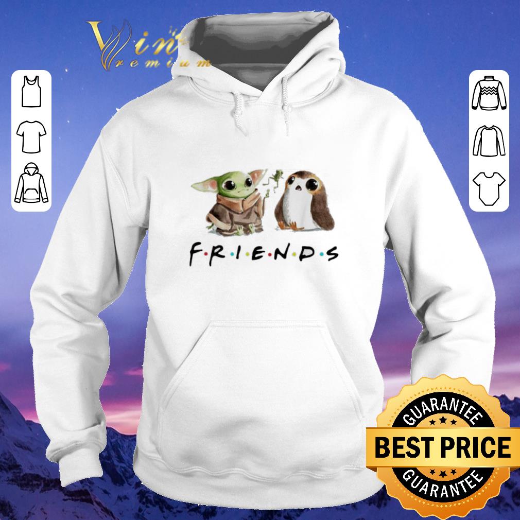 Premium Baby Yoda and Porg Friends shirt sweater 4 - Premium Baby Yoda and Porg Friends shirt sweater