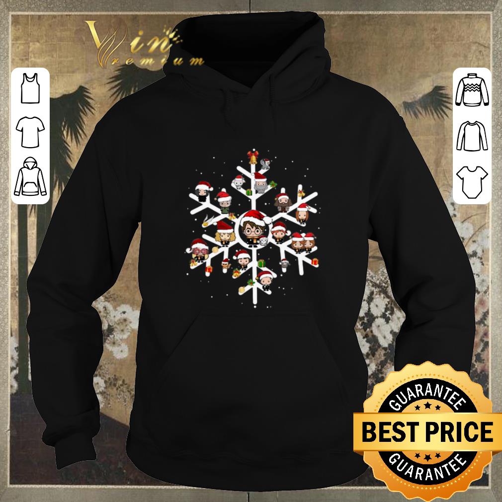 Premium Harry Potter Characters On Snowflakes shirt sweater 4 - Premium Harry Potter Characters On Snowflakes shirt sweater