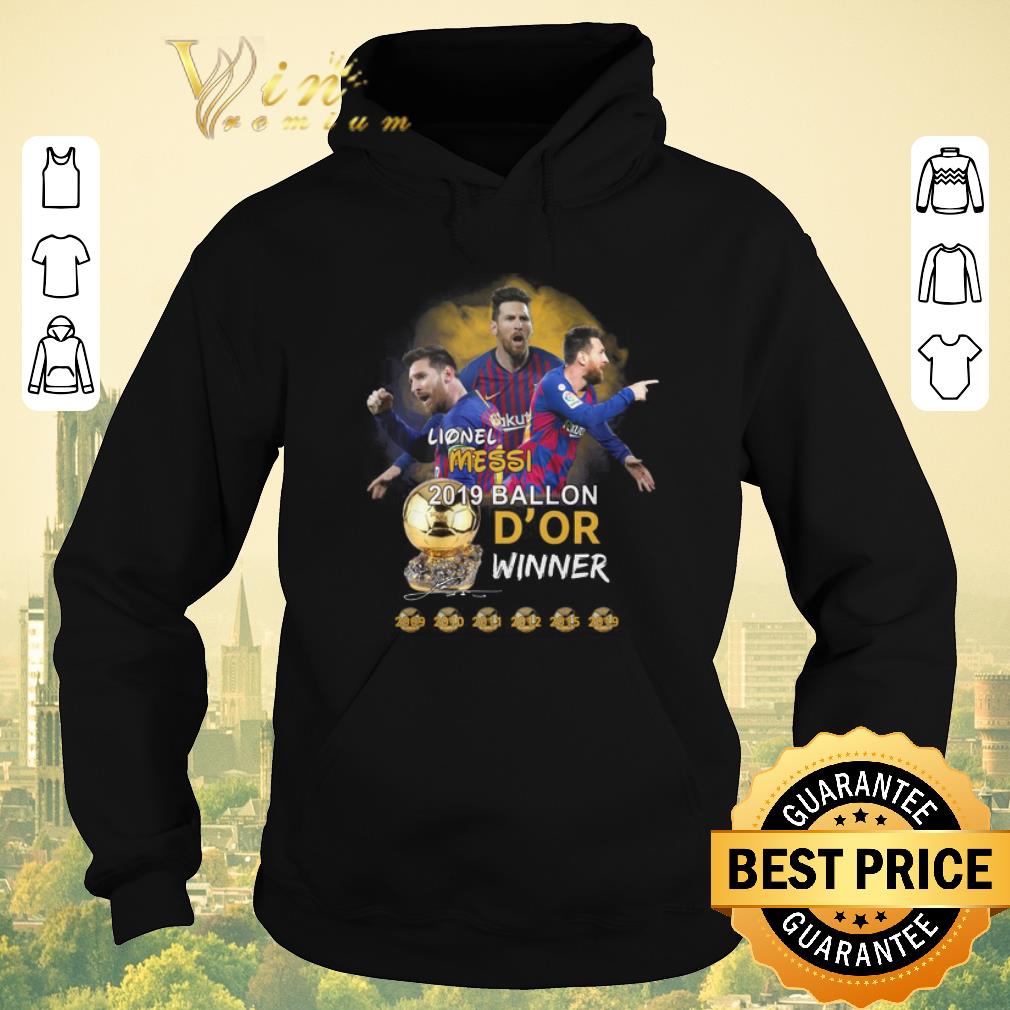 Premium Lionel Messi 2019 Ballon D or winner shirt sweater 4 - Premium Lionel Messi 2019 Ballon D'or winner shirt sweater