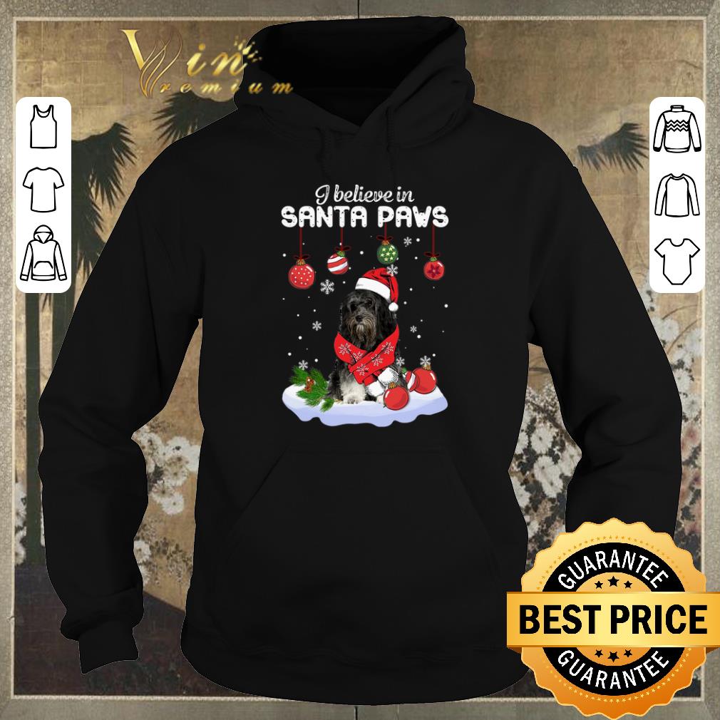 Premium Lowchen i believe in Santa paws Christmas shirt sweater Premium Lowchen i believe in Santa paws Christmas shirt sweater 4 - Premium Lowchen i believe in Santa paws Christmas shirt sweater