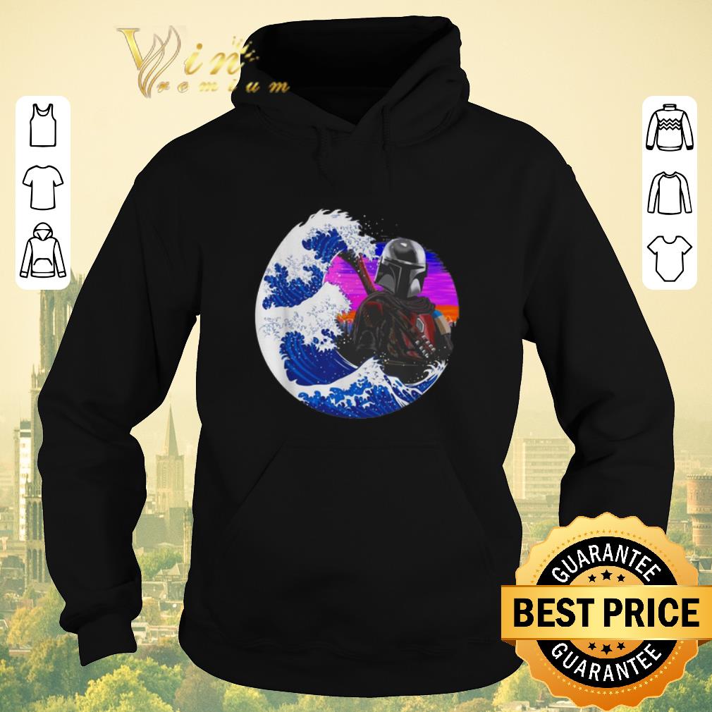 Premium Star Wars Mandalorian Wave shirt Premium Star Wars Mandalorian Wave shirt 4 - Premium Star Wars Mandalorian Wave shirt