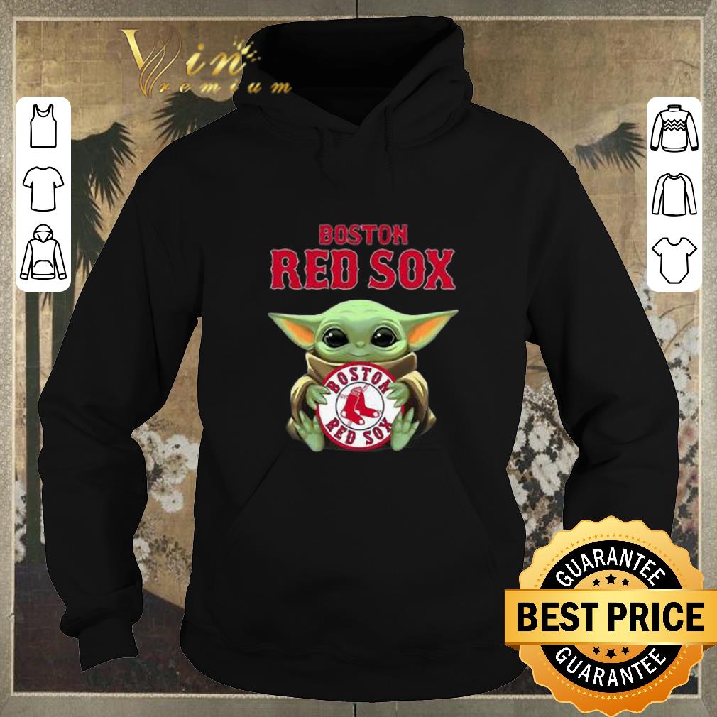 Pretty Star Wars Baby Yoda Hug Boston Red Sox shirt 4 - Pretty Star Wars Baby Yoda Hug Boston Red Sox shirt