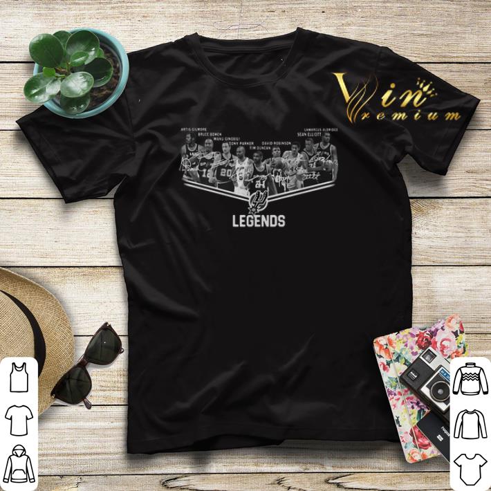 San Antonio Spurs legends player all signature shirt sweater San Antonio Spurs legends player all signature shirt sweater 4 - San Antonio Spurs legends player all signature shirt sweater
