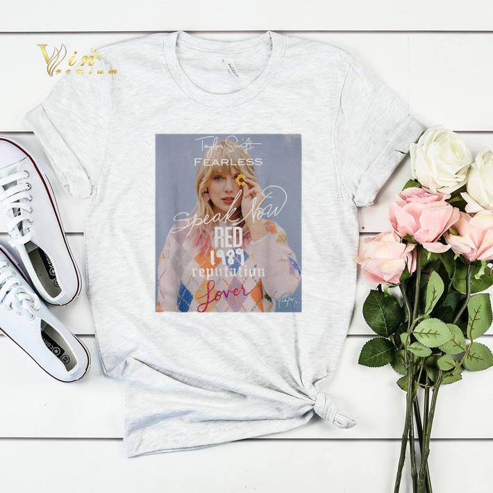 Taylor Swift Fearless Speak Now Red 1989 Reputation Lover signed shirt sweater Taylor Swift Fearless Speak Now Red 1989 Reputation Lover signed shirt sweater 4 - Taylor Swift Fearless Speak Now Red 1989 Reputation Lover signed shirt sweater
