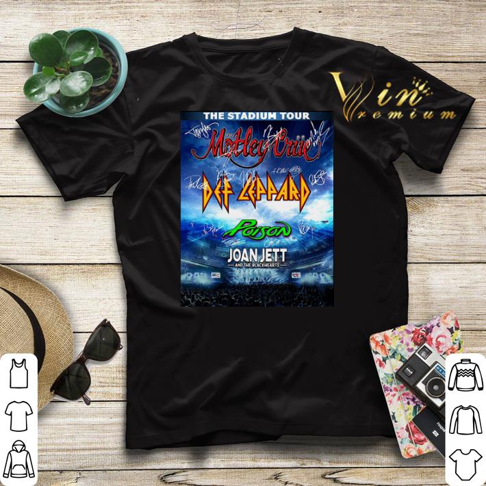 The stadium tour Motley Crue Def Leppard Poison Joan Jett signed shirt sweater The stadium tour Motley Crue Def Leppard Poison Joan Jett signed shirt sweater 4 1 - The stadium tour Motley Crue Def Leppard Poison Joan Jett signed shirt sweater