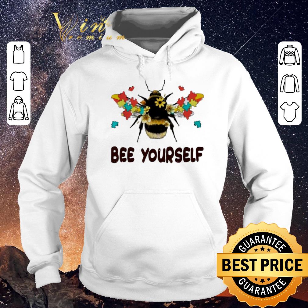 Top Autism Flower Bee Yourself Autism Awareness shirt sweater 4 - Top Autism Flower Bee Yourself Autism Awareness shirt sweater