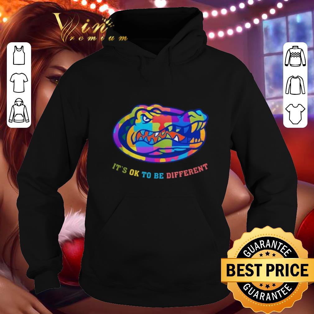 Top Florida Gators Autism It s OK To Be Different shirt 4 - Top Florida Gators Autism It's OK To Be Different shirt