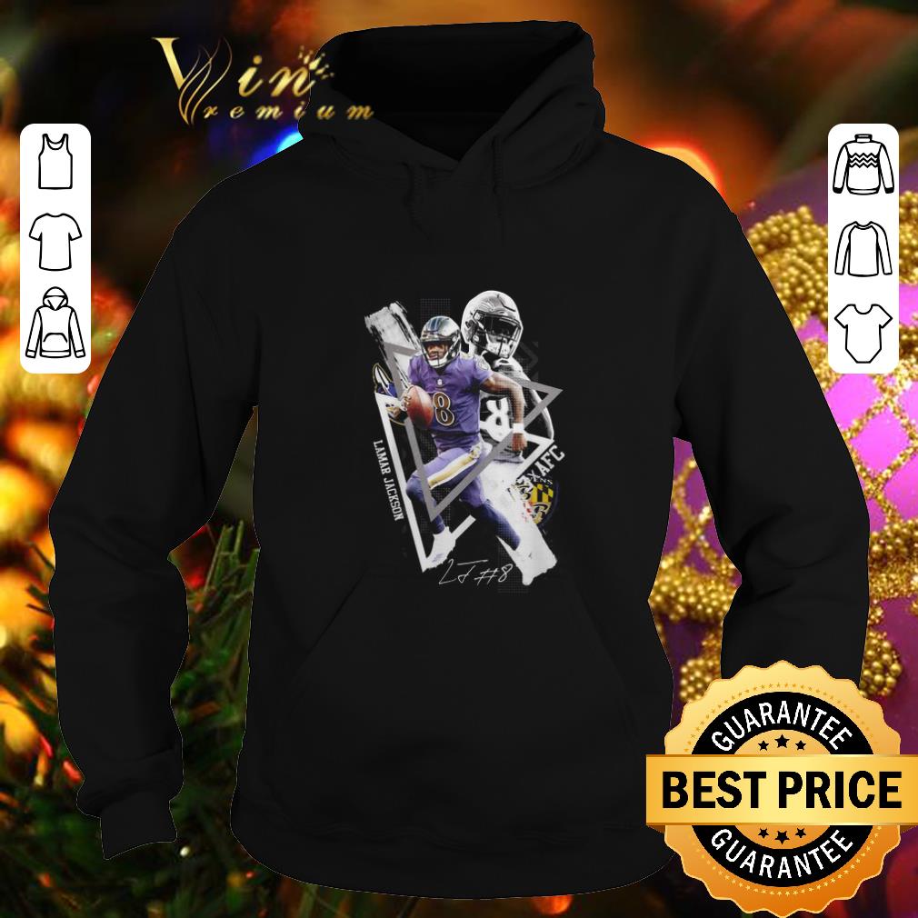 Top Lamar Jackson 8 AFC Signature shirt Top Lamar Jackson 8 AFC Signature shirt 4 - Top Lamar Jackson 8 AFC Signature shirt
