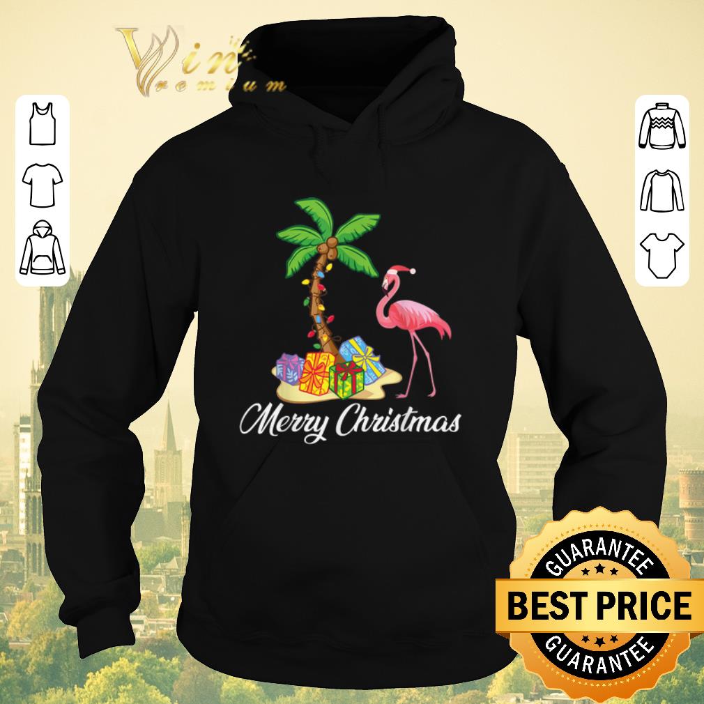 Top Merry Christmas Palm Tree Flamingo shirt Top Merry Christmas Palm Tree Flamingo shirt 4 - Top Merry Christmas Palm Tree Flamingo shirt
