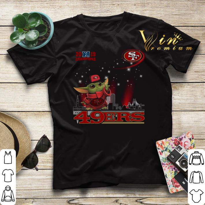 2019 Champions Baby Yoda San Francisco 49ers shirt sweater 2019 Champions Baby Yoda San Francisco 49ers shirt sweater 4 - 2019 Champions Baby Yoda San Francisco 49ers shirt sweater