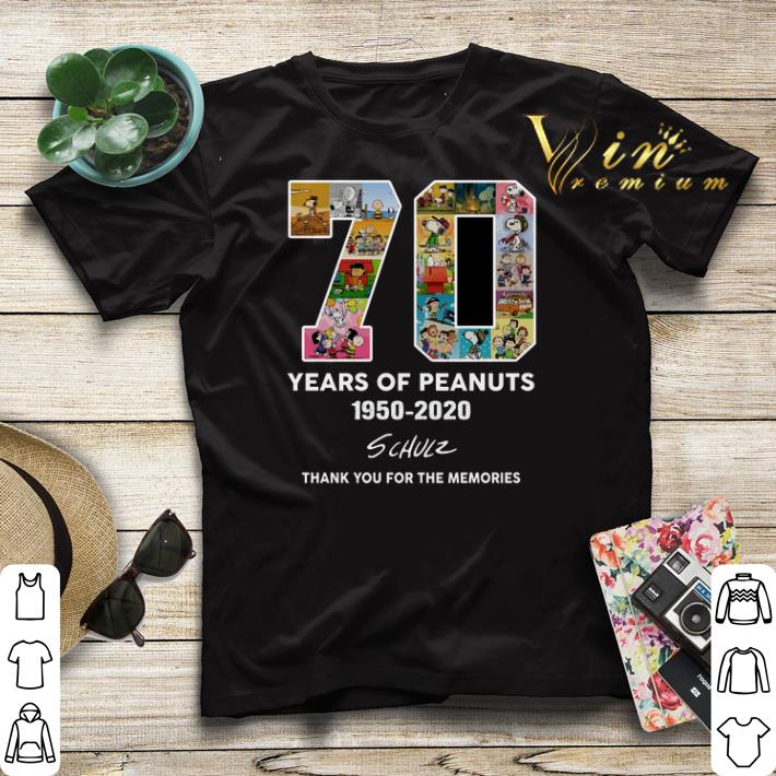 70 years of Peanuts 1950 2020 signed thank you for the memories shirt sweater 70 years of Peanuts 1950 2020 signed thank you for the memories shirt sweater 4 - 70 years of Peanuts 1950 2020 signed thank you for the memories shirt sweater
