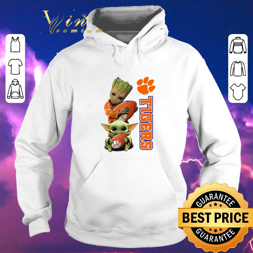Awesome Baby Groot and Baby Yoda hug Clemson Tigers Star Wars shirt sweater Awesome Baby Groot and Baby Yoda hug Clemson Tigers Star Wars shirt sweater 4 - Awesome Baby Groot and Baby Yoda hug Clemson Tigers Star Wars shirt sweater
