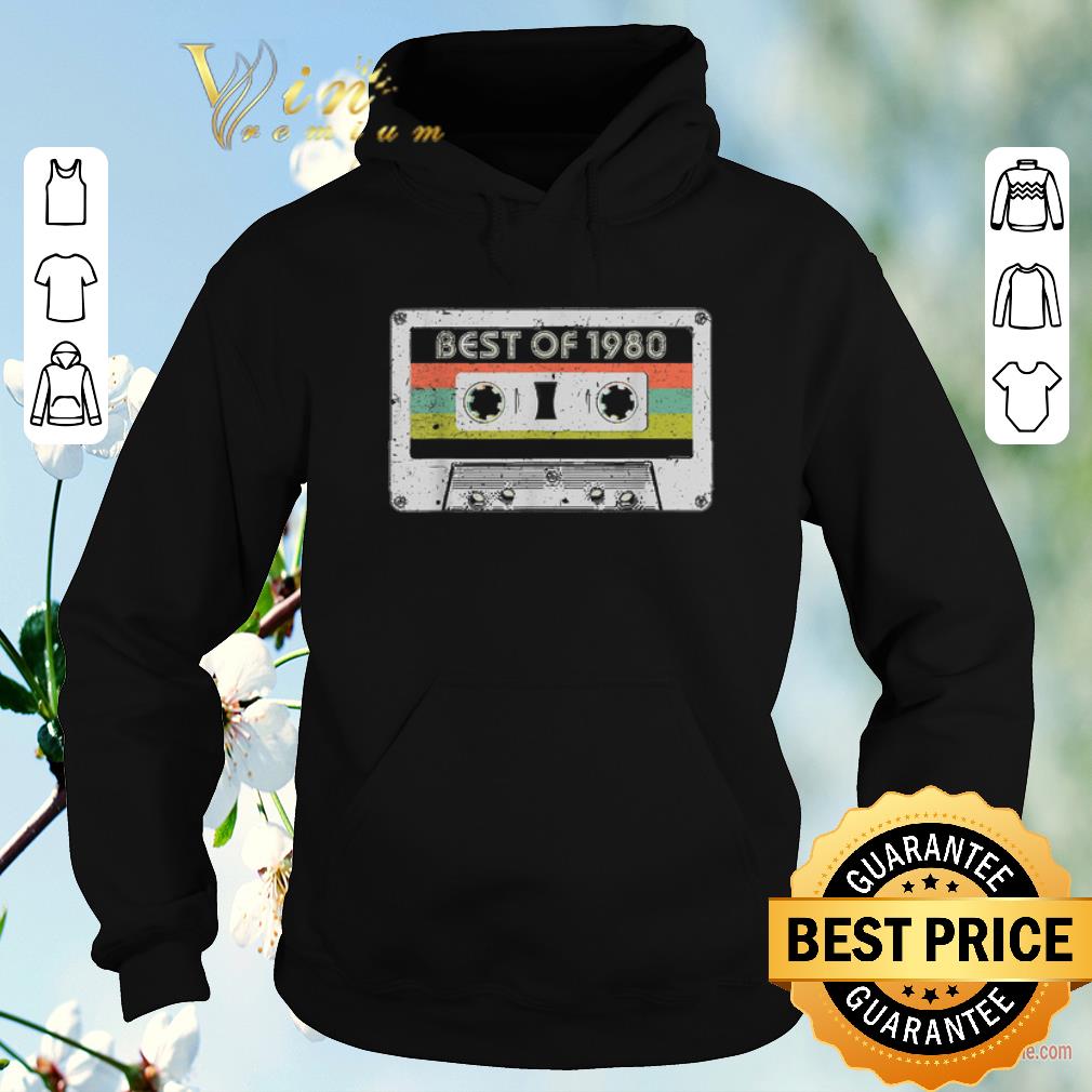 Awesome Best Of 1980 40th Birthday Vintage Cassette shirt sweater Awesome Best Of 1980 40th Birthday Vintage Cassette shirt sweater 4 - Awesome Best Of 1980 40th Birthday Vintage Cassette shirt sweater