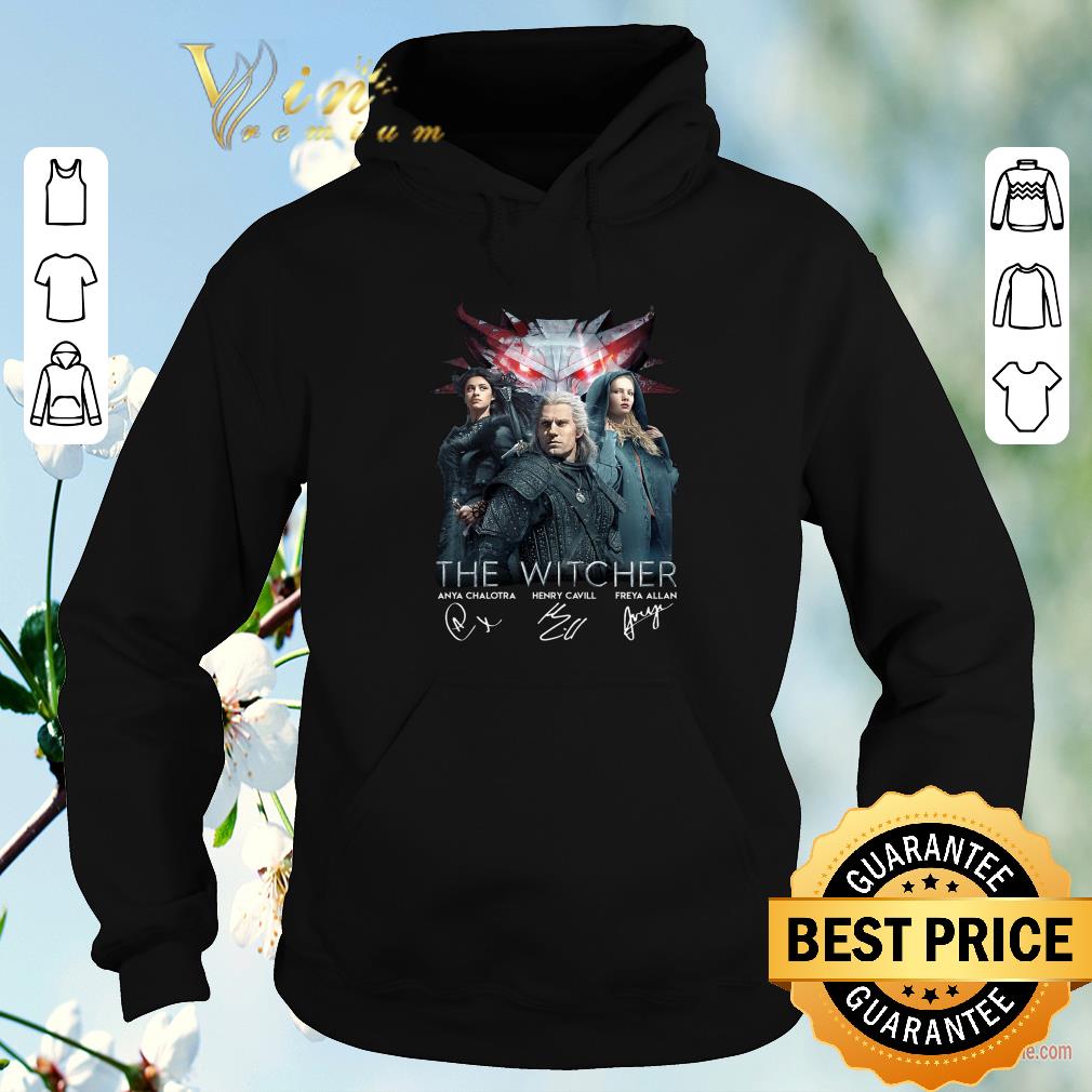 Awesome The Witcher Anya Chalotra Henry Cavill Freya Allan autographed shirt sweater Awesome The Witcher Anya Chalotra Henry Cavill Freya Allan autographed shirt sweater 4 - Awesome The Witcher Anya Chalotra Henry Cavill Freya Allan autographed shirt sweater