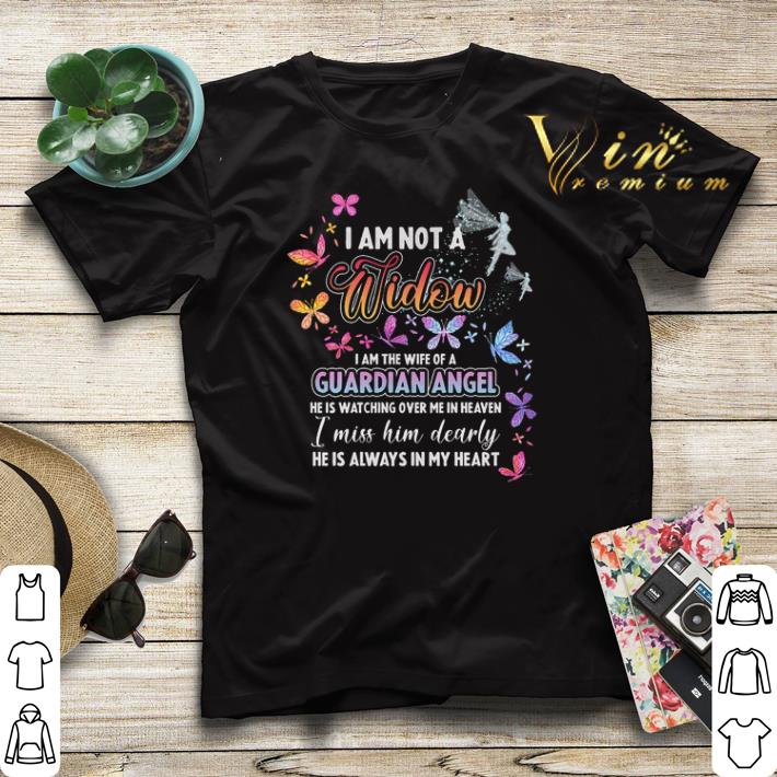 Butterfly i am not a widow i am the wife of a Guardian Angel shirt sweater Butterfly i am not a widow i am the wife of a Guardian Angel shirt sweater 4 - Butterfly i am not a widow i am the wife of a Guardian Angel shirt sweater