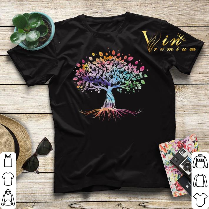 Colorful Tree of life shirt sweater 4 - Colorful Tree of life shirt sweater