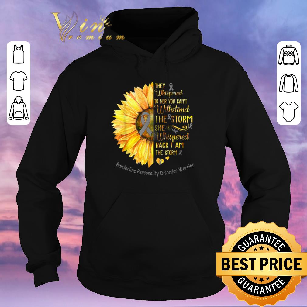 Hot Borderline Personality Disorder Warrior Breast cancer Sunflower shirt sweater 4 - Hot Borderline Personality Disorder Warrior Breast cancer Sunflower shirt sweater